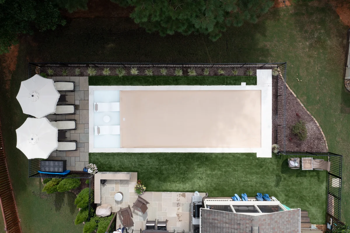 Pool covered